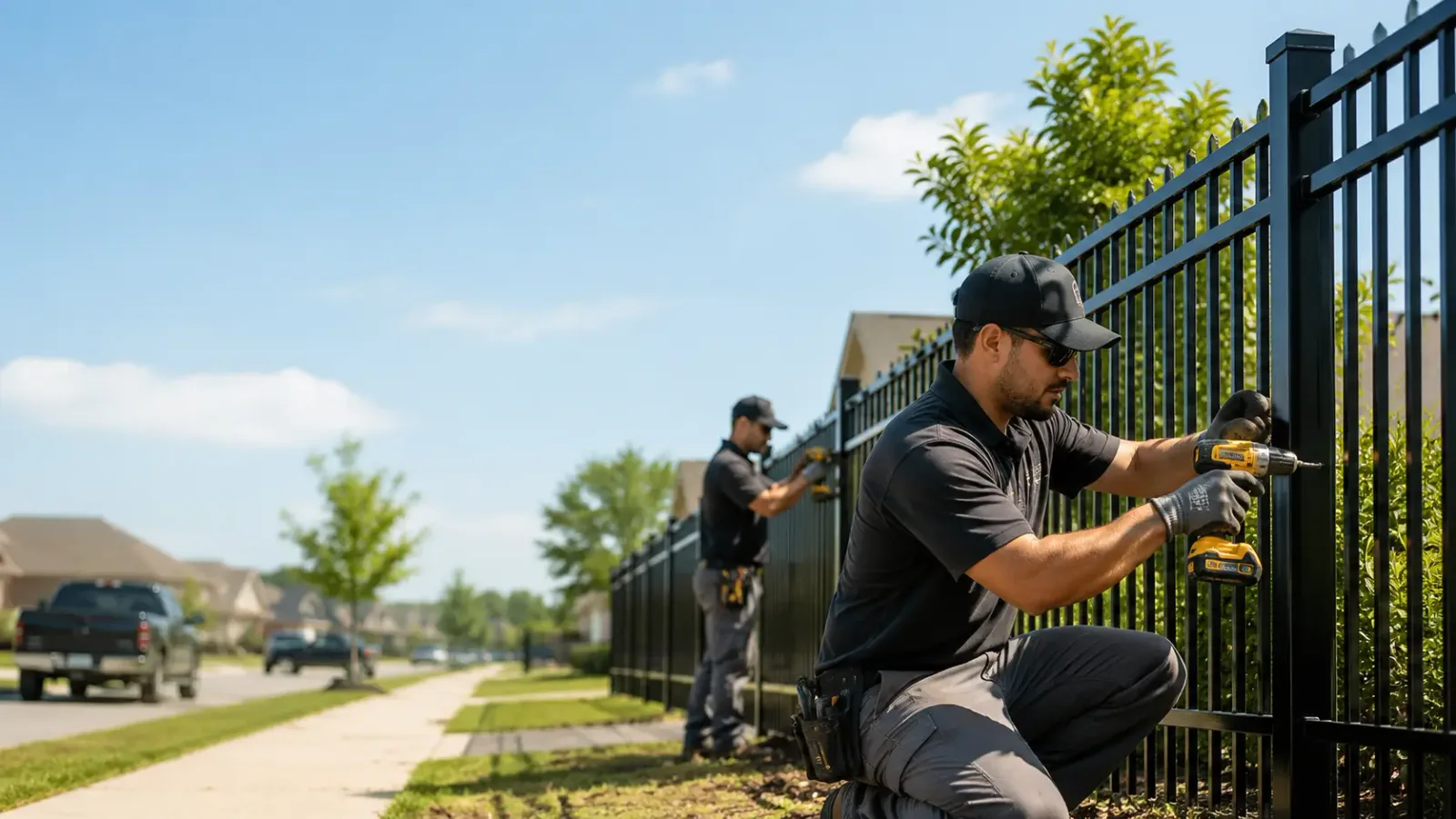 Metal Fence Installation in Holton, MI